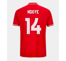 Nottingham Forest Dan Ndoye #14 Koszulka Podstawowa 2025-26 Krótki Rękaw